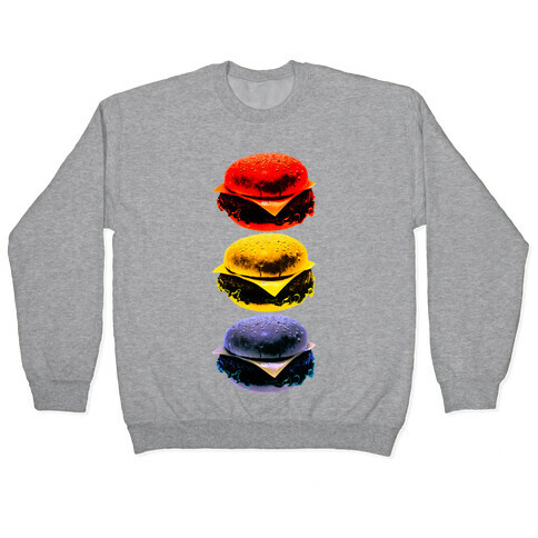 Primary Color Burgers Pullover