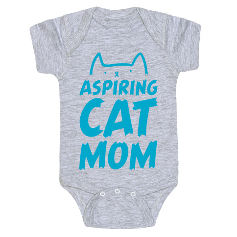 Aspiring Cat Mom Baby One-Piece