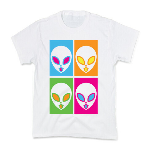 Pop Art Aliens Kids T-Shirt