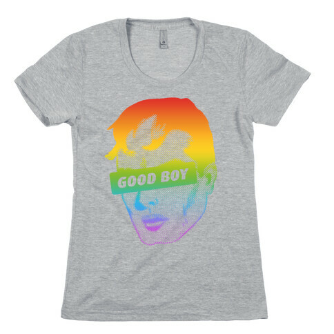 Good Boy (Rainbow) Womens T-Shirt