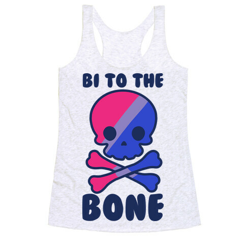 Bi to the Bone Racerback Tank Top