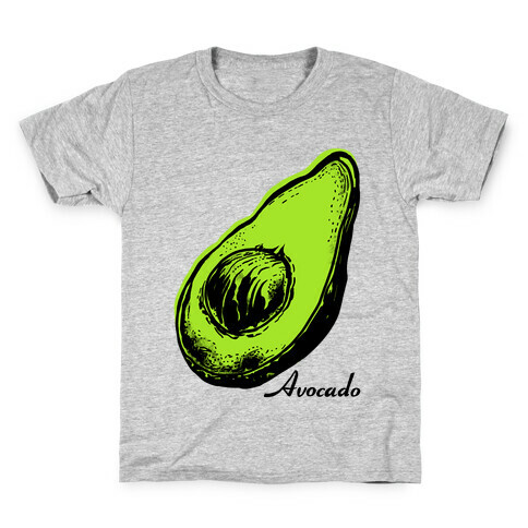 Pop Art Avocado Kids T-Shirt