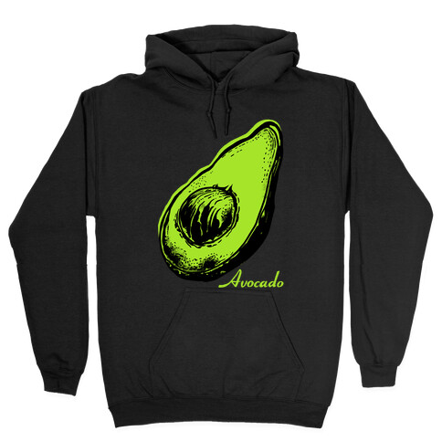 Pop Art Avocado Hooded Sweatshirt