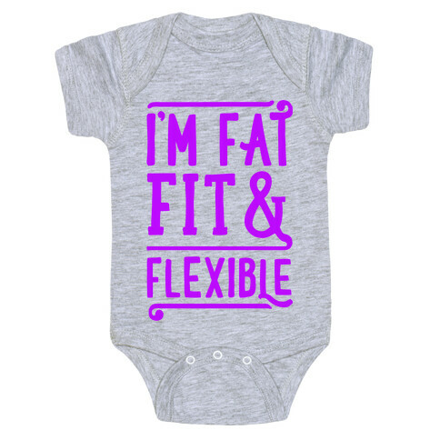 Fat Fit and Flexible Baby One-Piece