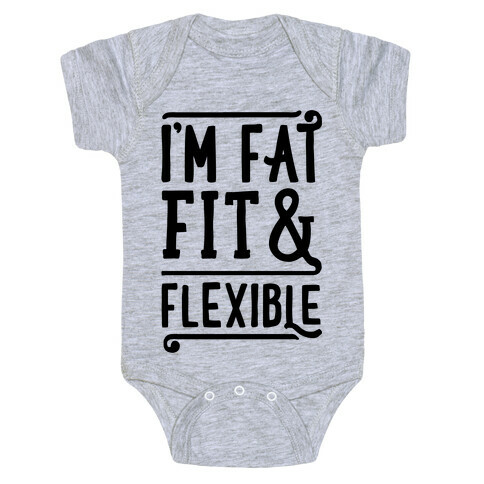 Fat Fit and Flexible Baby One-Piece