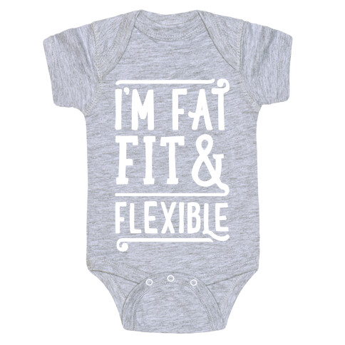 Fat Fit and Flexible Baby One-Piece