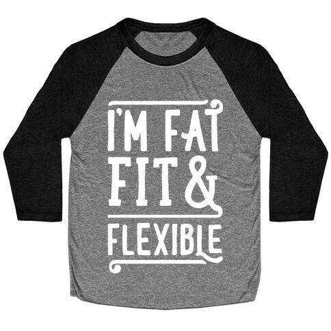 Fat Fit and Flexible Baseball Tee