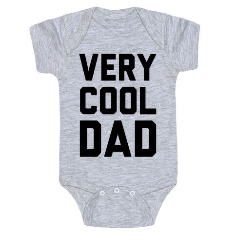 Very Cool Dad Baby One-Piece