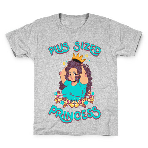 Plus Sized Princess Kids T-Shirt