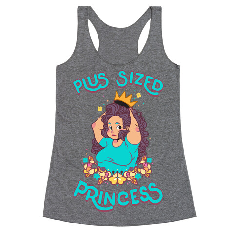 Plus Sized Princess Racerback Tank Top