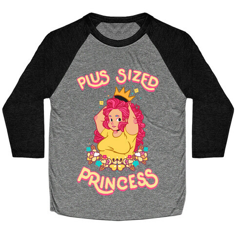 Plus Sized Princess Baseball Tee