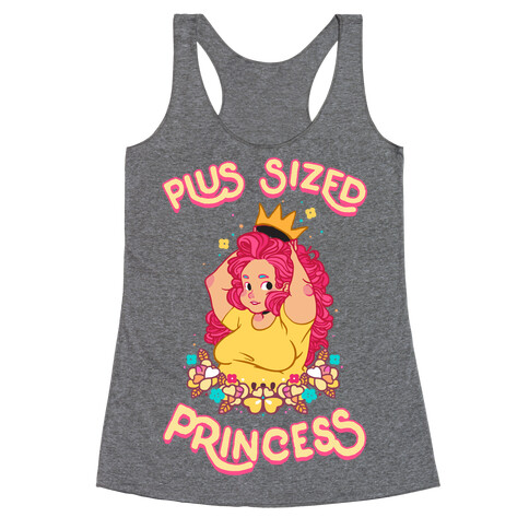 Plus Sized Princess Racerback Tank Top