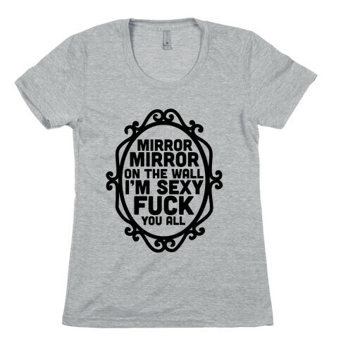 Mirror Mirror Tank Womens T-Shirt