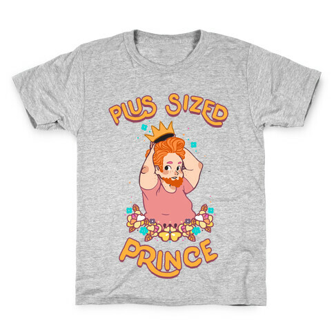 Plus Sized Prince Kids T-Shirt