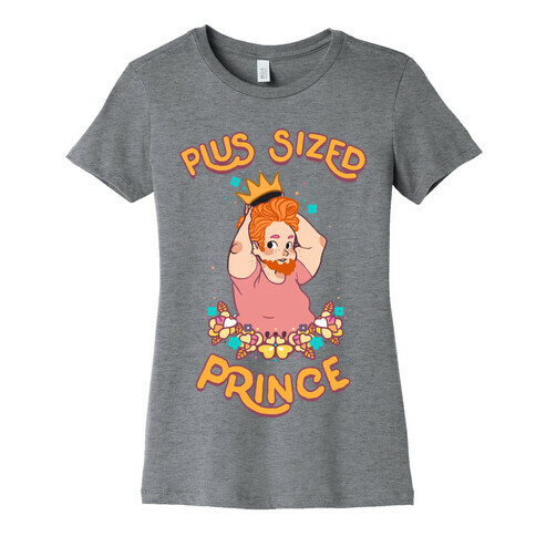 Plus Sized Prince Womens T-Shirt