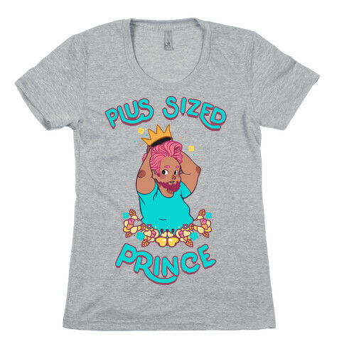 Plus Sized Prince Womens T-Shirt