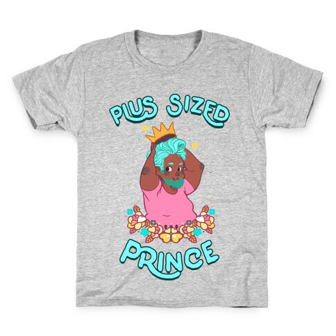 Plus Sized Prince Kids T-Shirt