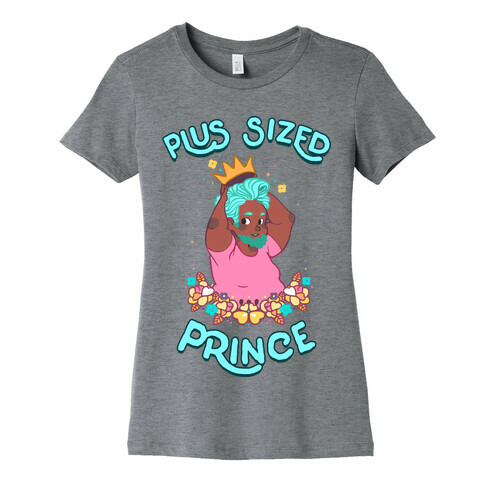 Plus Sized Prince Womens T-Shirt