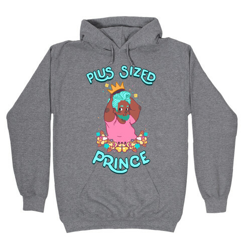 Plus Sized Prince Hooded Sweatshirt