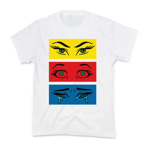 Pop Art Eyes Kids T-Shirt