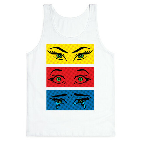 Pop Art Eyes Tank Top