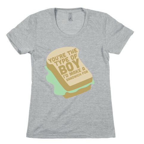 Sandwiches Womens T-Shirt