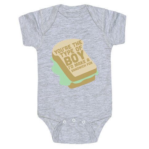Sandwiches Baby One-Piece