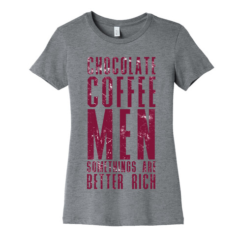 Chocolate Coffee Men Womens T-Shirt