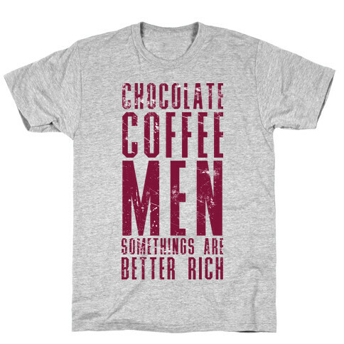 Chocolate Coffee Men T-Shirt