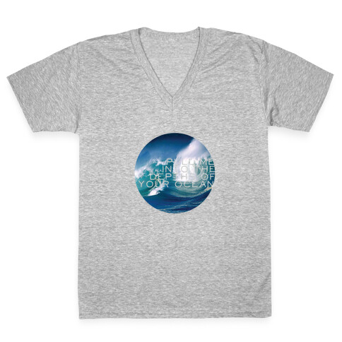 Your Ocean V-Neck Tee Shirt