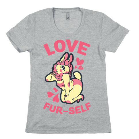 Love Fur-self Womens T-Shirt