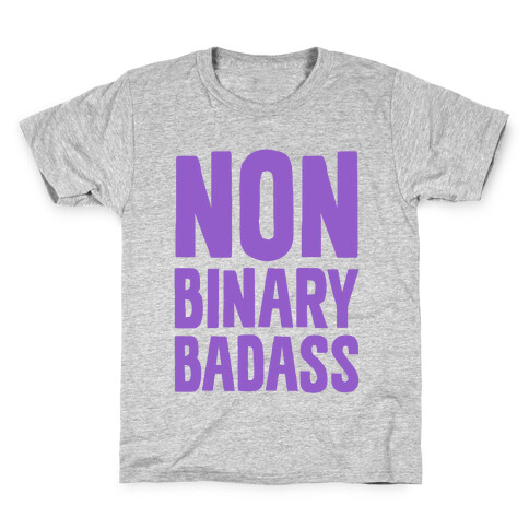 Non Binary Badass Kids T-Shirt