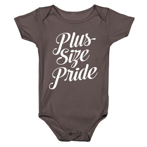 Plus Size Pride Baby One-Piece