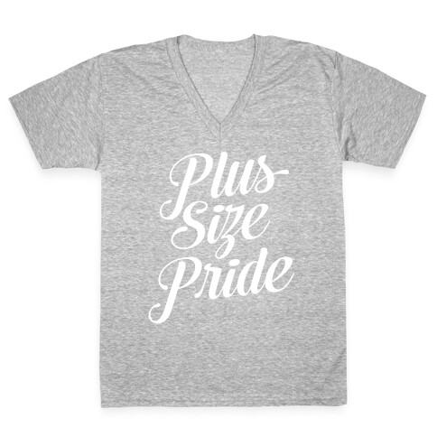 Plus Size Pride V-Neck Tee Shirt