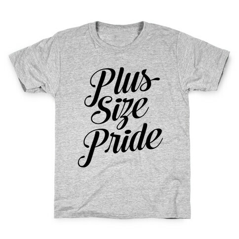 Plus Size Pride Kids T-Shirt