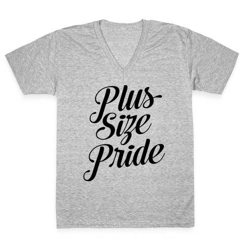 Plus Size Pride V-Neck Tee Shirt