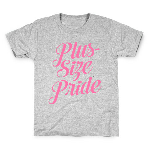 Plus Size Pride Kids T-Shirt