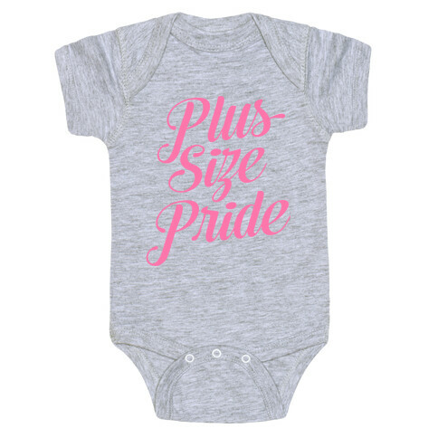 Plus Size Pride Baby One-Piece