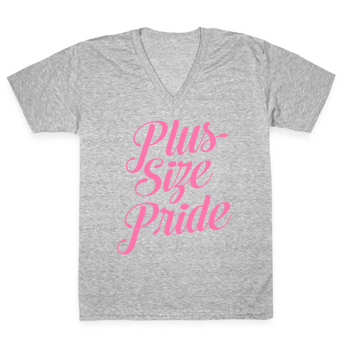 Plus Size Pride V-Neck Tee Shirt