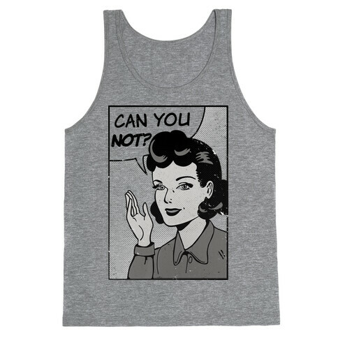 Can You Not Vintage Comic Panel Tank Top