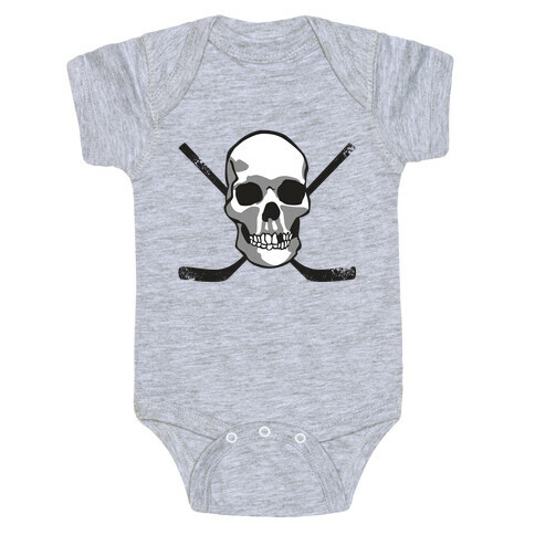 Hockey Skull Baby One-Piece