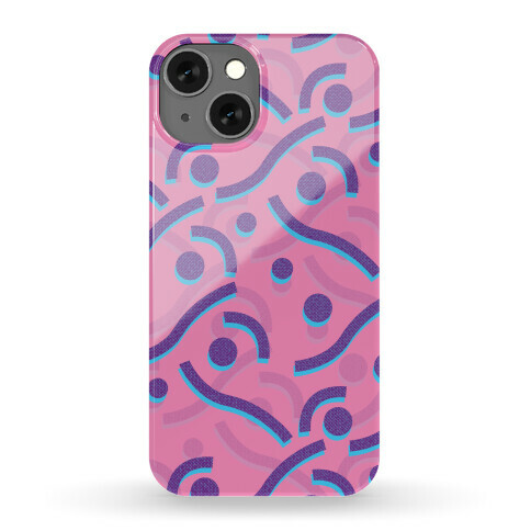 Pink And Purple 90's Pattern Phone Case
