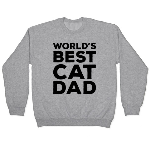 World's Best Cat Dad Pullover