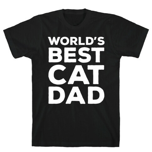 World's Best Cat Dad T-Shirt