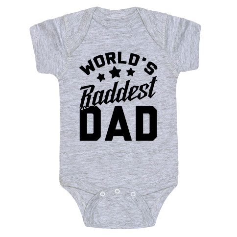 World's Raddest Dad Baby One-Piece