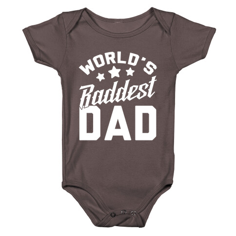 World's Raddest Dad Baby One-Piece