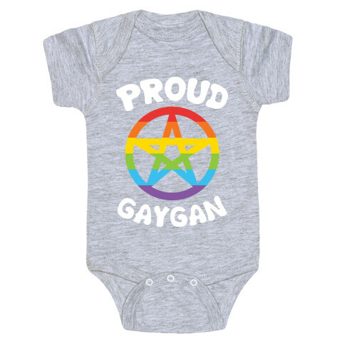 Proud Gaygan Baby One-Piece
