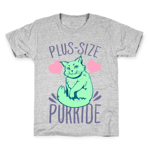 Plus-Size Purride Kids T-Shirt