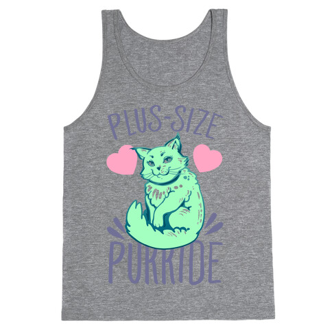 Plus-Size Purride Tank Top