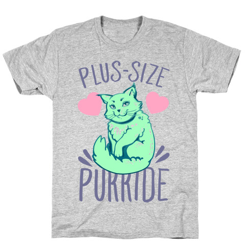 Plus-Size Purride T-Shirt